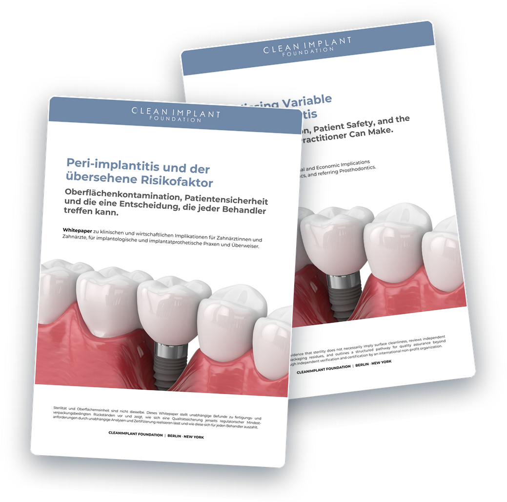 CleanImplant Whitepaper – Deutsch und English
